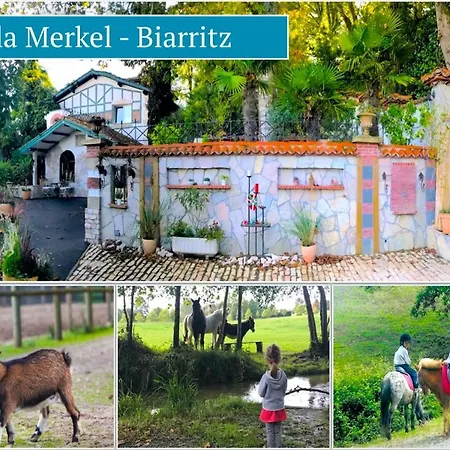Art-villa Merkel - 28 Pers - 11 Chambr - 10 Wc - Piscine Anglet